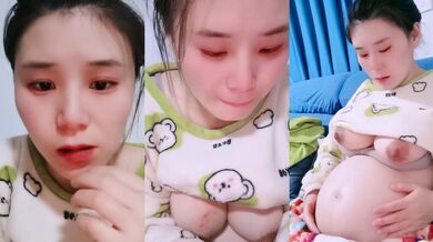 孕妇被干了~20小时【梦梦是孕妇】口爆~啪啪~自慰还有一段尝试爆菊，口爆射了 (5)